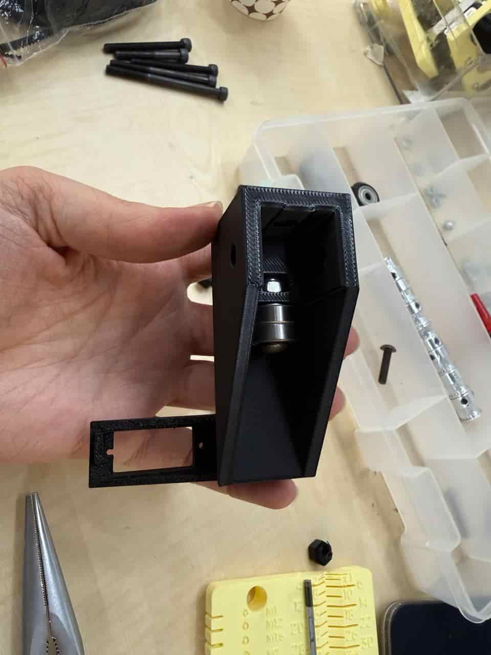 Printed Rail Assembly